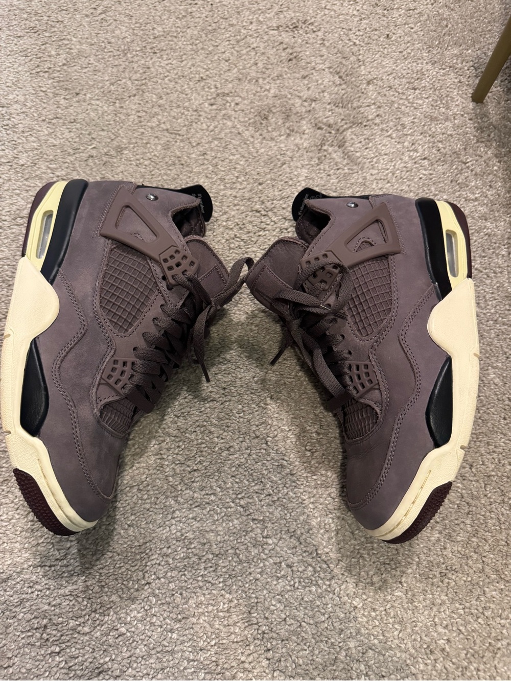 Jordan 4 Retro SP (Mens 6.5 Womens 8) A Ma Maniere Violet Ore Black Dark Mocha - Picture 3 of 9